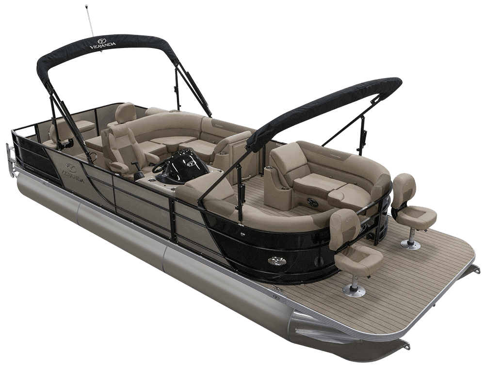 Fish F2plus2 - Veranda Luxury Pontoon Boats