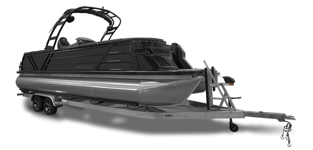 VX25DCRC on trailer