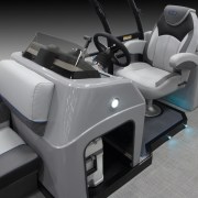 Fiberglass Console with Designer Dash