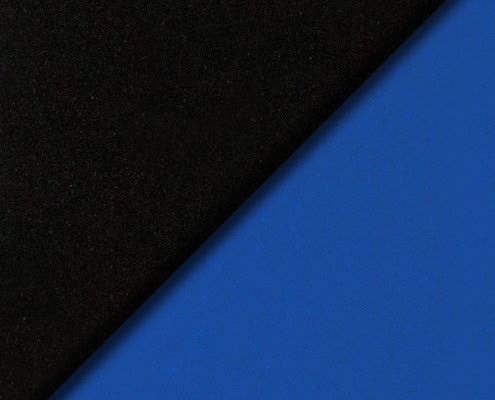 Black-Electric Blue Metallic