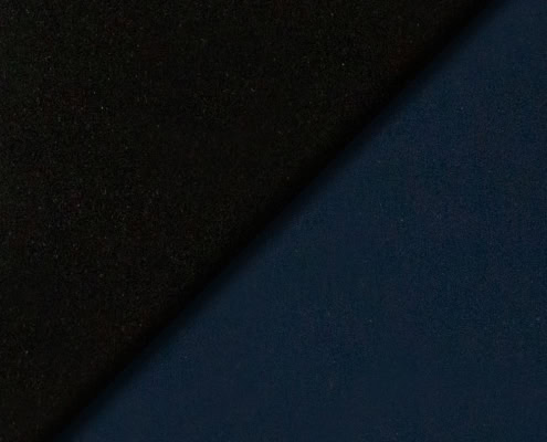 Black-Indigo Blue Metallic