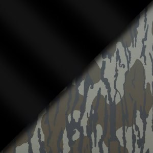 Metallic Black with Mossy Oak Bottomland Camo